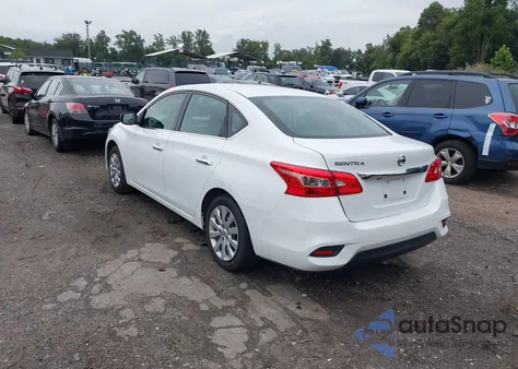 2018 Nissan Sentra S из США, поврежденный, VIN 3N1AB7AP2JY293493